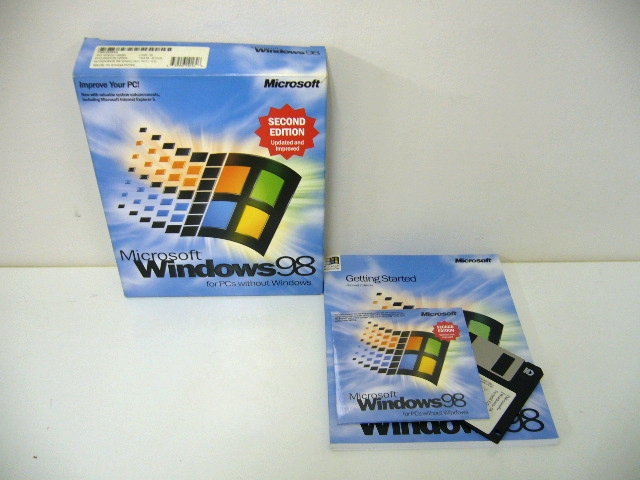 Windows98 SecondEdition 英語版