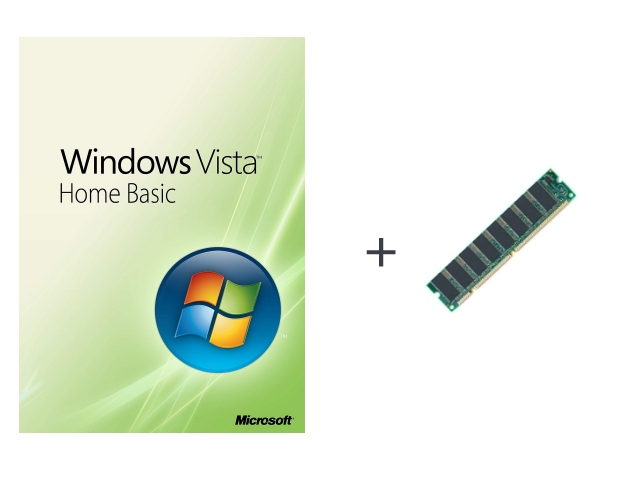 Windows Vista Home Basic 32bit DSP+メモリ