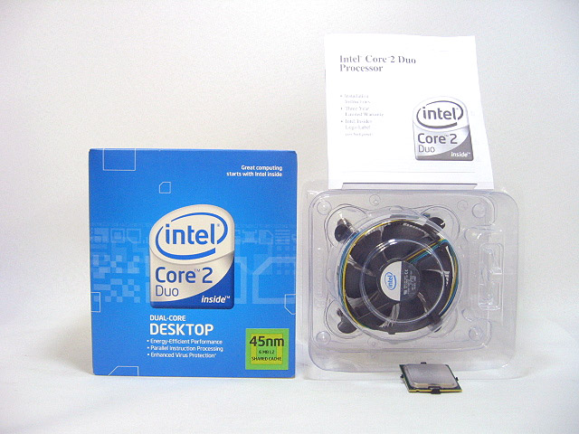【ジャンク】自作PC CPU: インテルCore2Duo E7300
