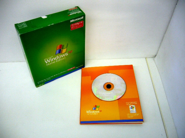 Windows XP Home Edition アップグレード