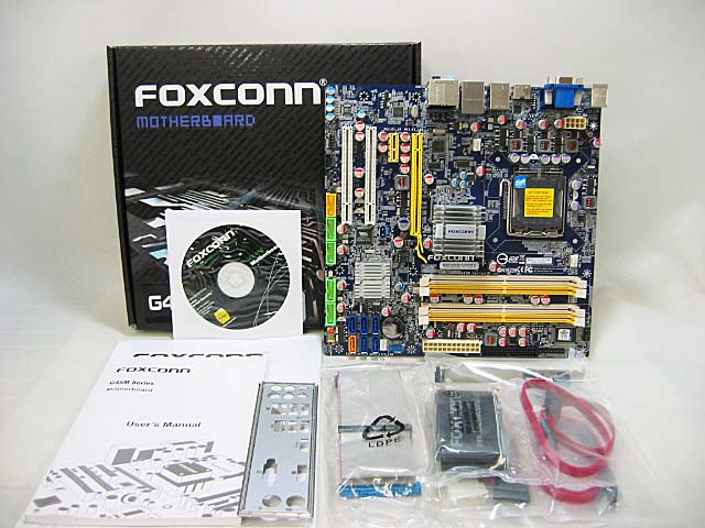 FOXCONN　G45M　マザーボード G45M-S : 自作PC(パソコン)パーツ販売