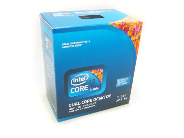 自作パソコン core i3-540