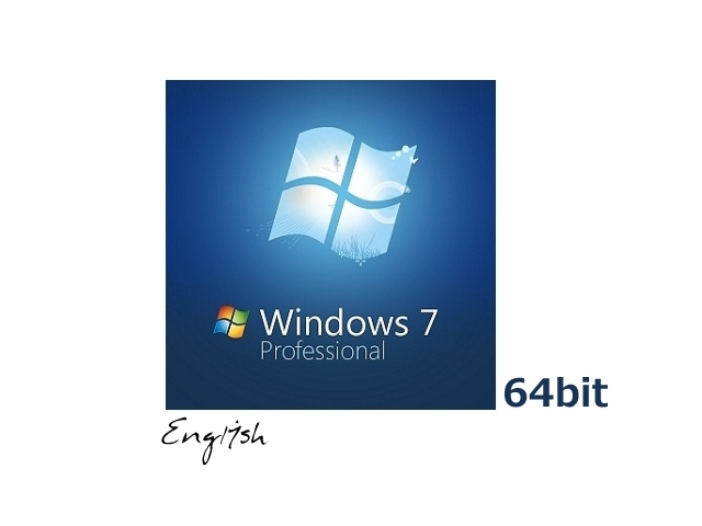 Windows 7 Professional 英語版 64bit DSP
