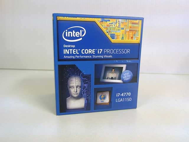 Core i7 4770 中古CPU 自作パソコン用パーツ: 自作PC(パソコン)パーツ 