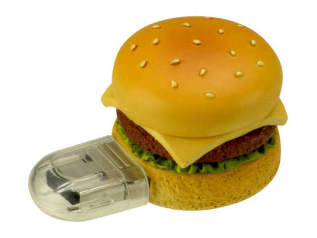 ハンバーガー型USBメモリ