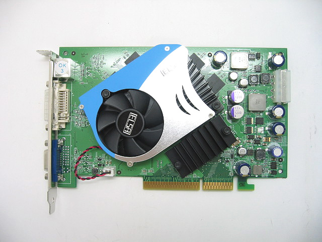 ジャンク ELSA GLADIAC 743 AGP GeForce 6600 ELSA GLADIAC 743 GT AGP 128MB / NVIDIA GeForce 6600 GT 冷却能力に