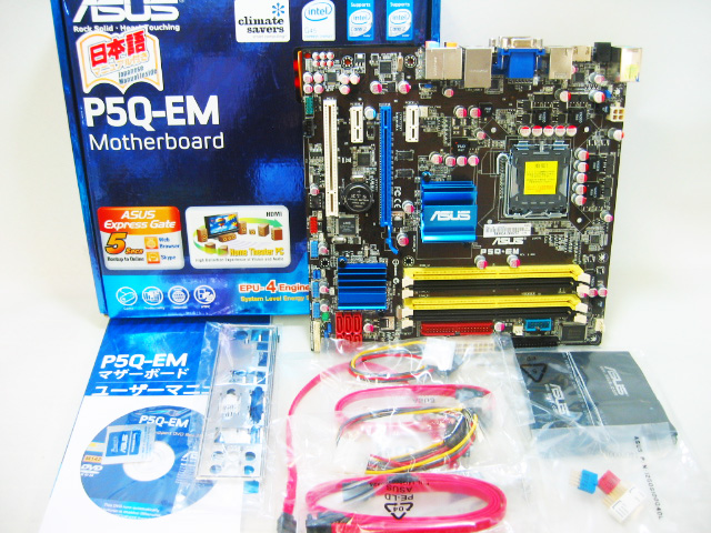ジャンク　ASUS　P5Q-EM