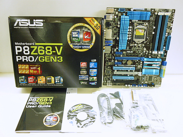 ASUS P8Z68-V PRO/GEN3 マザーボード