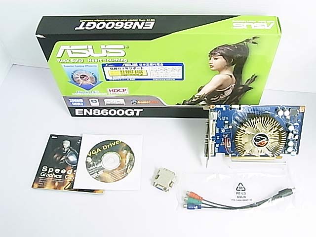 EN8600GT/HTDP/256M グラフィックカード