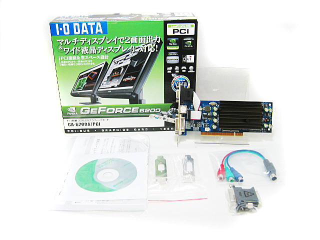 I・O DATA / NVIDIA GeForce6200A/PCI